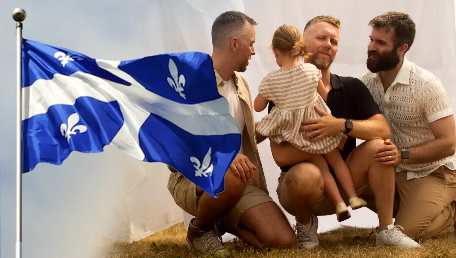 Quebec gay throuple fights for three-parent recognition in landmark case